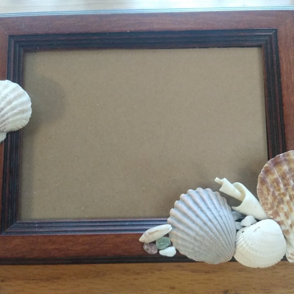 Seashell Photo Frame